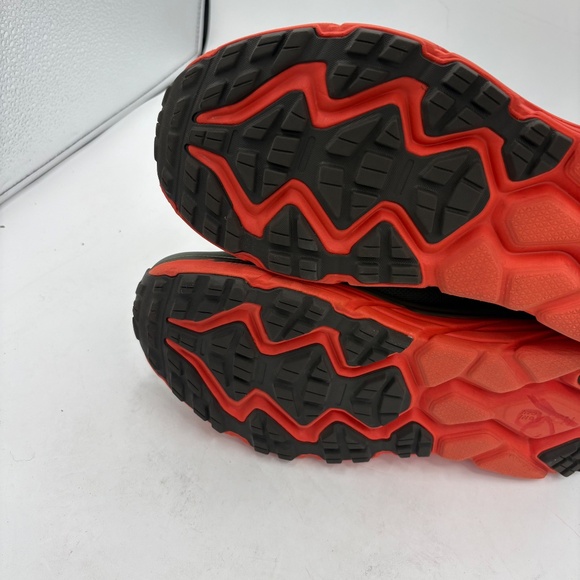 Hoka Challenger Men’s 10.5 ATR 6 1106510 Green Orange Trail Running No Insoles - Picture 6 of 14